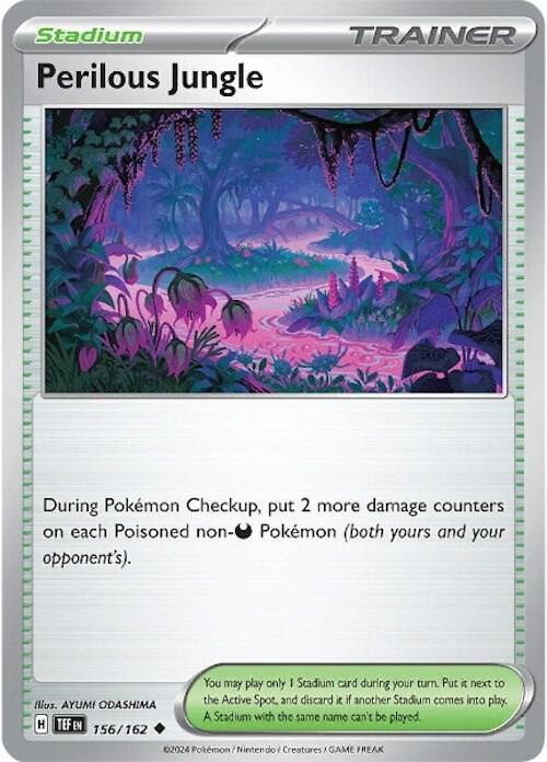 Pokemon Perilous Jungle 156/162 Temporal Forces