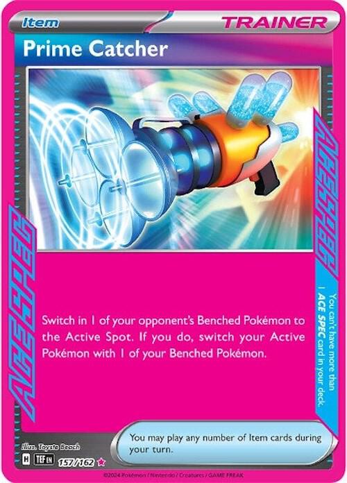 Pokemon Prime Catcher 157/162 Temporal Forces