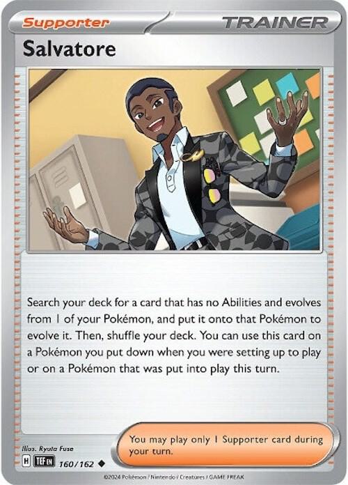 Pokemon Salvatore 160/162 Temporal Forces