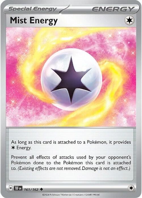 Pokemon Mist Energy 161/162 Temporal Forces