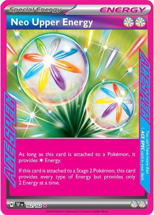 Pokemon Neo Upper Energy 162/162 Temporal Forces