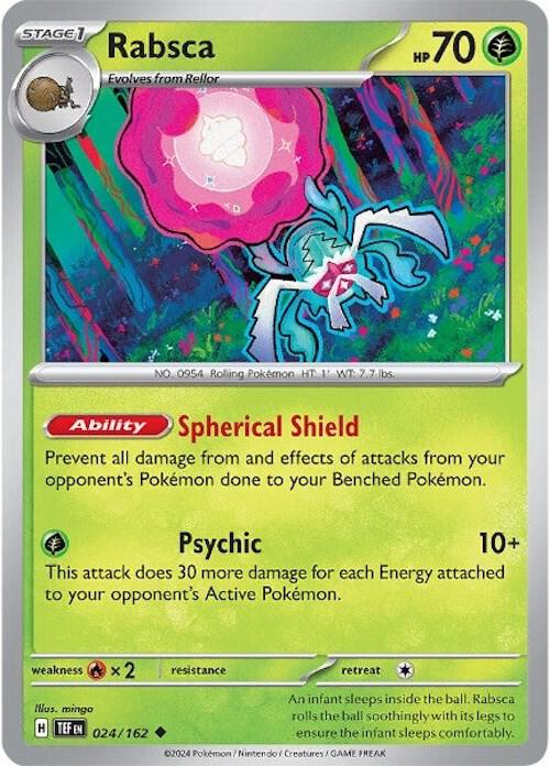 Pokemon Rabsca 24/162 Temporal Forces