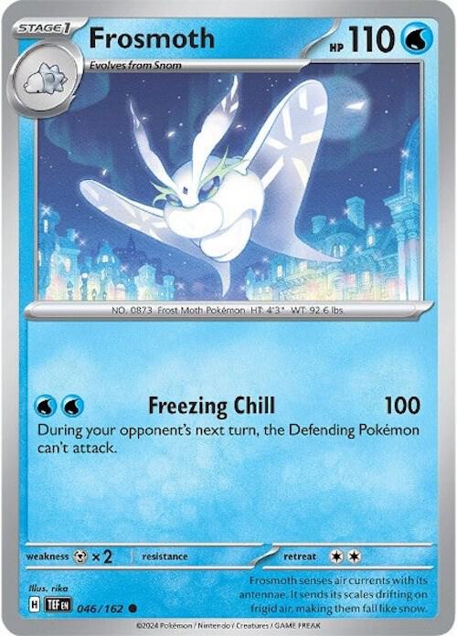 Pokemon Frosmoth 46/162 Temporal Forces