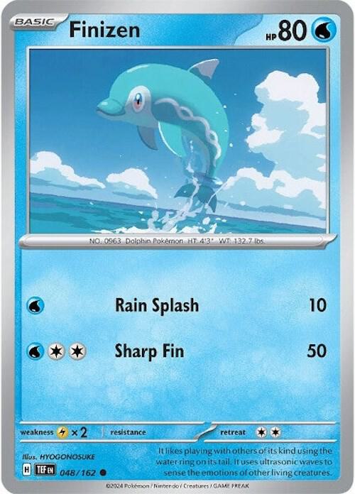 Pokemon Finizen 48/162 Temporal Forces