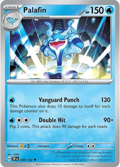 Pokemon Palafin 49/162 Temporal Forces
