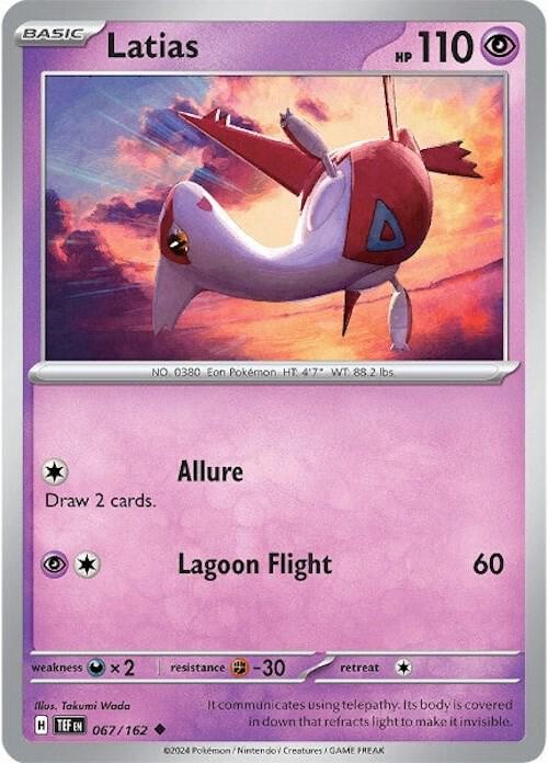 Pokemon Latias 67/162 Temporal Forces