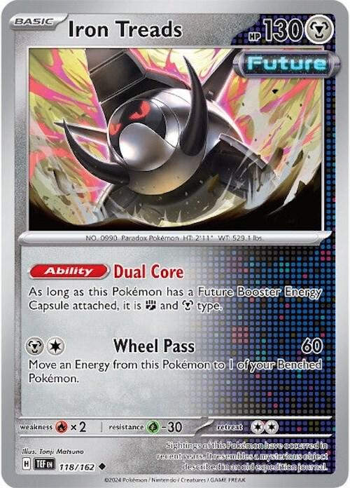 Pokemon Iron Treads 118/162 Temporal Forces