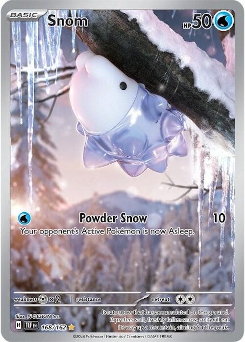 Pokemon Snom 168/162 Temporal Forces