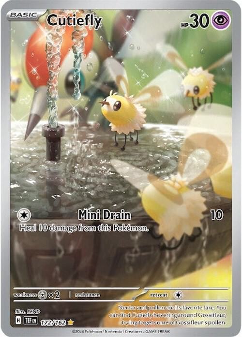 Pokemon Cutiefly 172/162 Temporal Forces