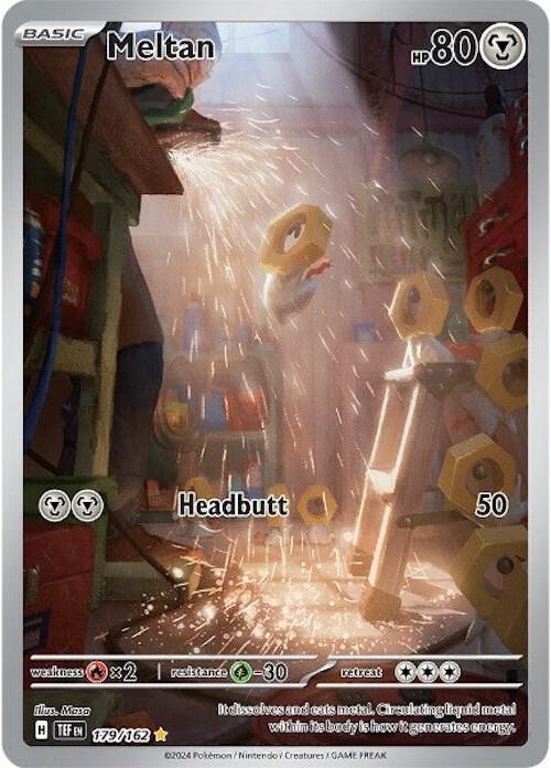 Pokemon Meltan 179/162 Temporal Forces