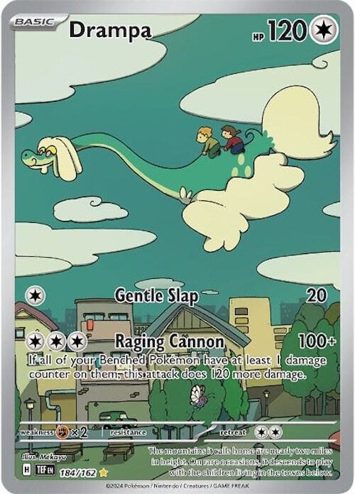 Pokemon Drampa 184/162 Temporal Forces