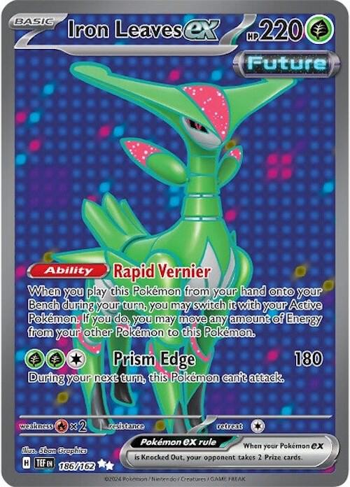 Pokemon Iron Leaves ex 186/162 Temporal Forces
