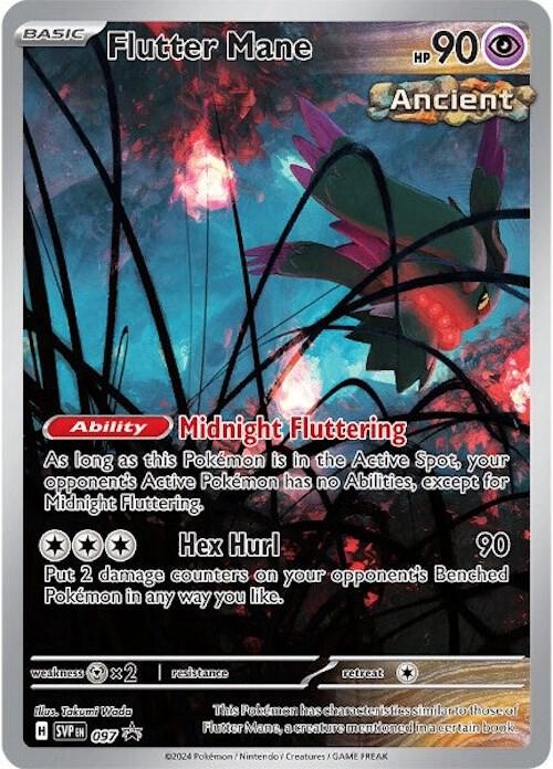 Pokemon Flutter Mane 97 SVP Black Star Promos
