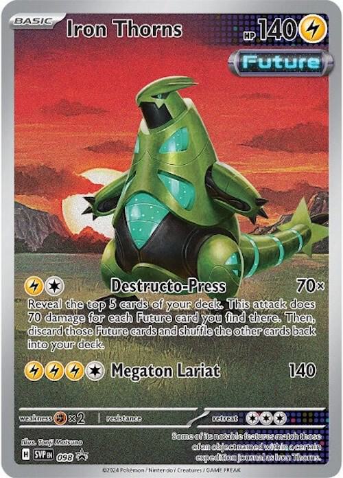 Pokemon Iron Thorns 98 SVP Black Star Promos