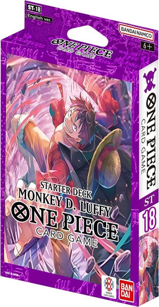 Bandai One Piece ST18 Monkey D Luffy Starter Deck