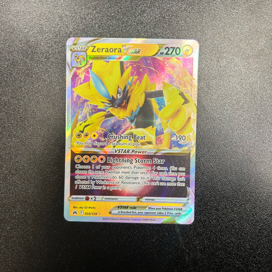 Pokemon TCG Zeraora VSTAR 055/159
