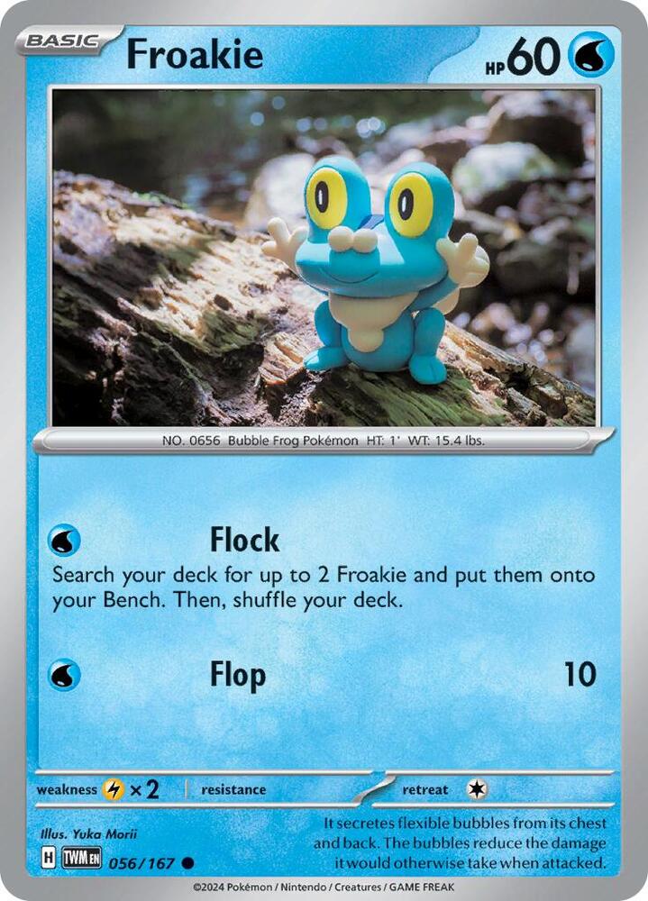 Pokemon Froakie 56/167 Twilight Masquerade