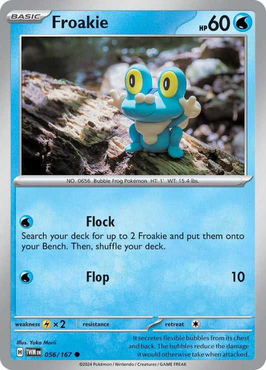 Pokemon Froakie 56/167 Twilight Masquerade