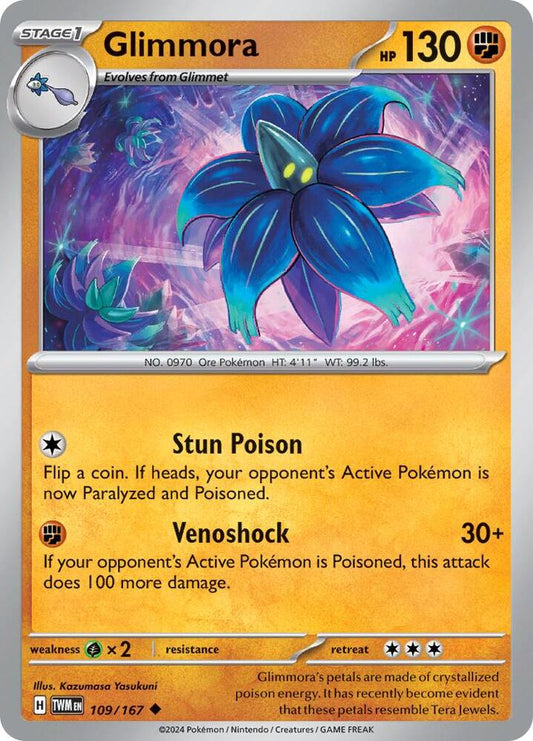 Pokemon Glimmora 109/167 Twilight Masquerade