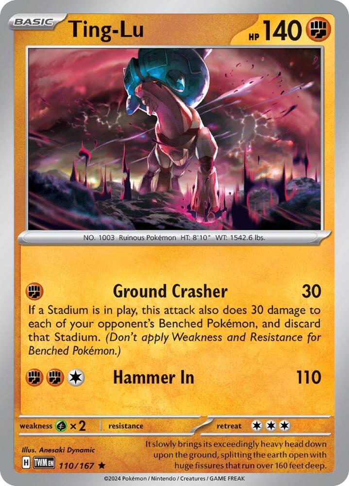 Pokemon Ting-Lu 110/167 Twilight Masquerade
