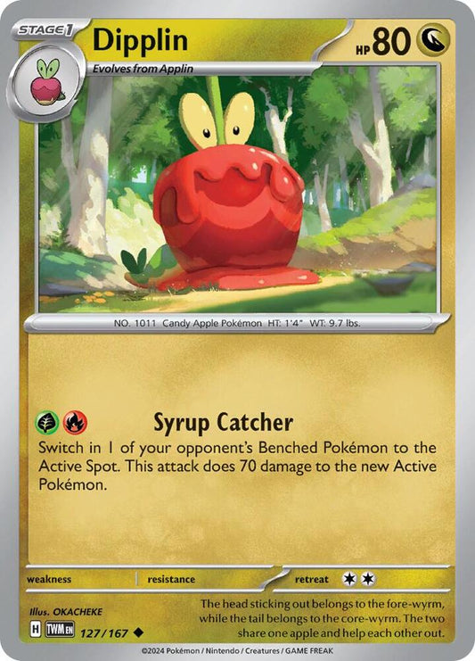 Pokemon Dipplin 127/167 Twilight Masquerade