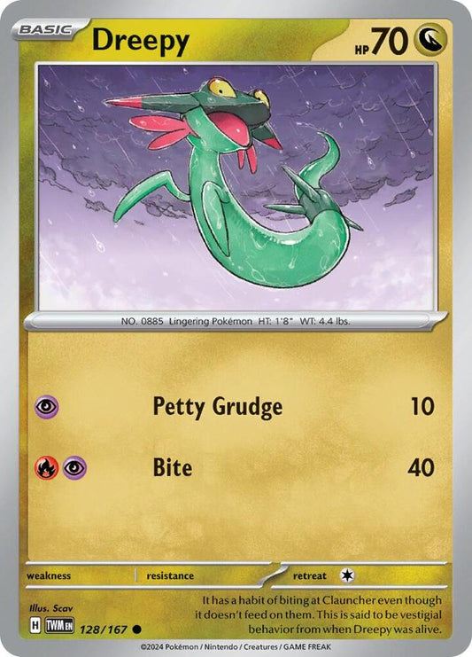 Pokemon Dreepy 128/167 Twilight Masquerade