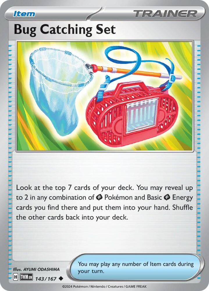 Pokemon Bug Catching Set 143/167 Twilight Masquerade