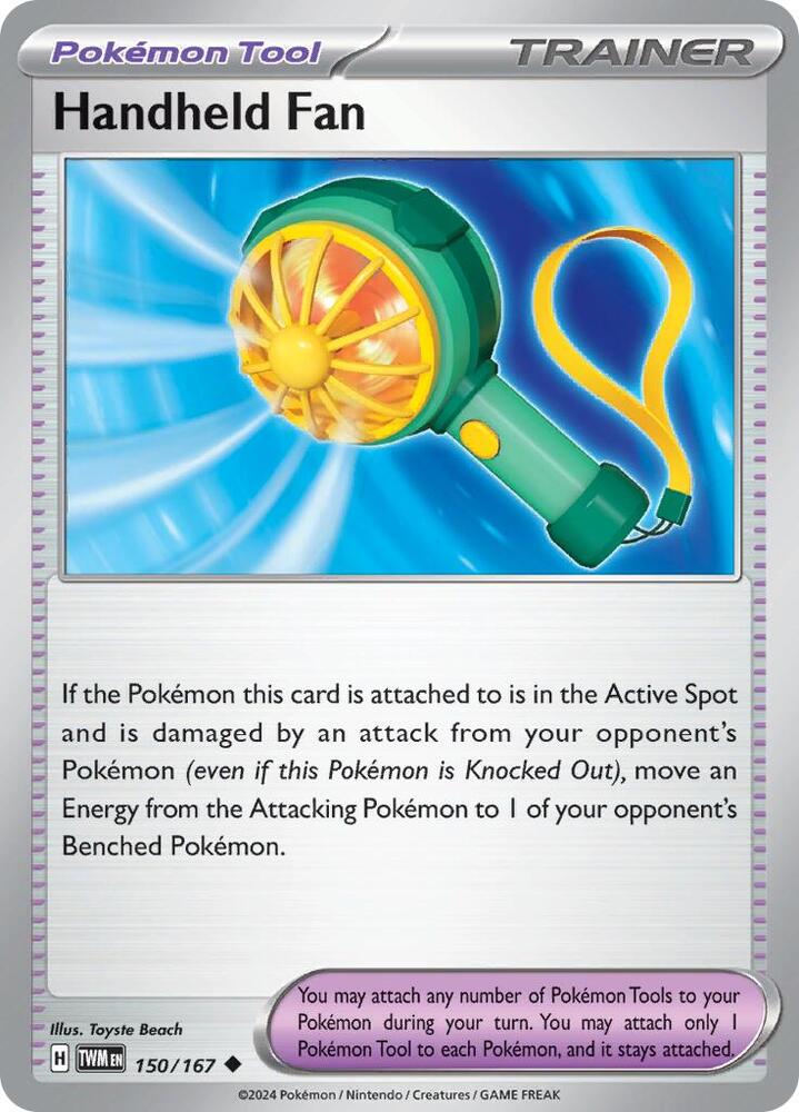 Pokemon Handheld Fan 150/167 Twilight Masquerade