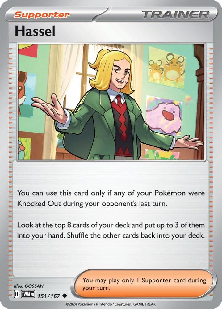 Pokemon Hassel 151/167 Twilight Masquerade