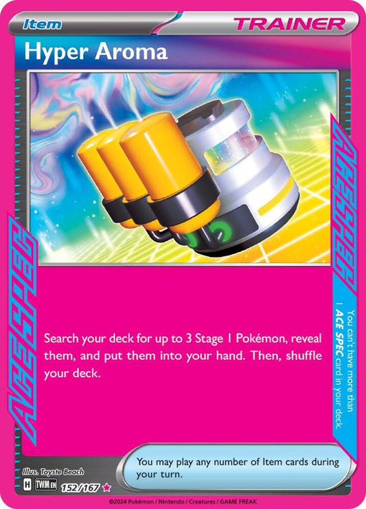 Pokemon Hyper Aroma 152/167 Twilight Masquerade