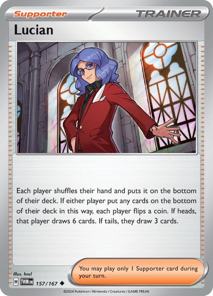Pokemon Lucian 157/167 Twilight Masquerade