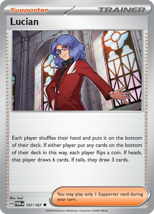 Pokemon Lucian 157/167 Twilight Masquerade