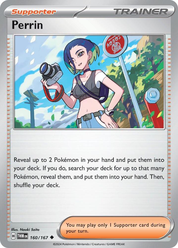 Pokemon Perrin 160/167 Twilight Masquerade