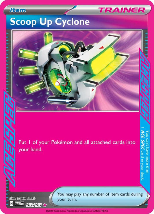 Pokemon Scoop Up Cyclone 162/167 Twilight Masquerade
