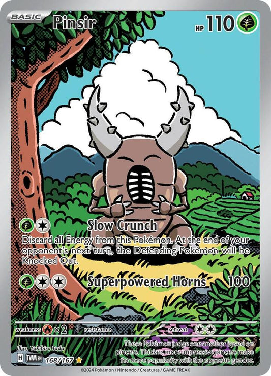Pokemon Pinsir 168/167 Twilight Masquerade