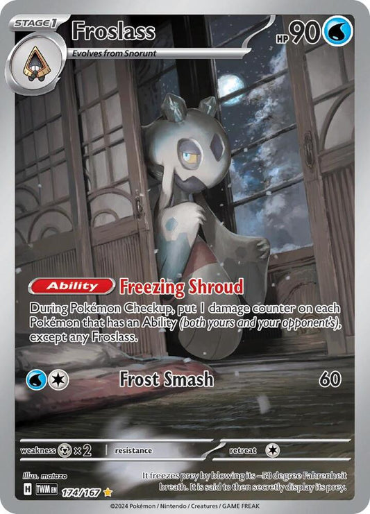 Pokemon Froslass 174/167 Twilight Masquerade