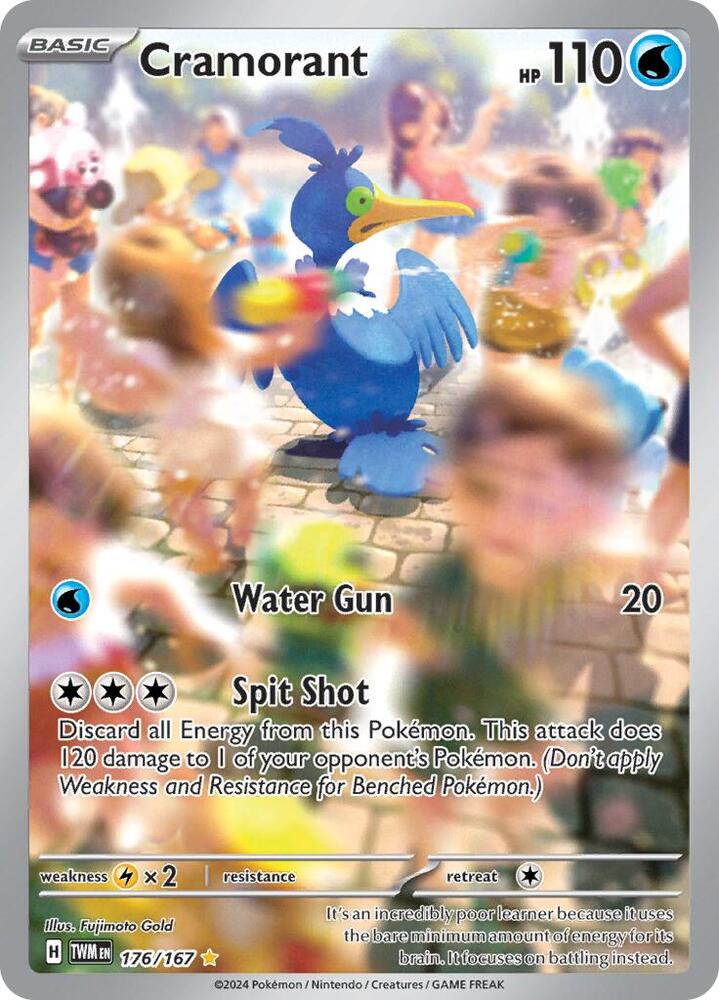 Pokemon Cramorant 176/167 Twilight Masquerade