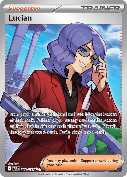 Pokemon Lucian 208/167 Twilight Masquerade