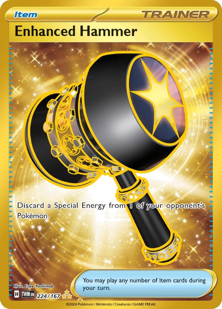 Pokemon Enhanced Hammer 224/167 Twilight Masquerade
