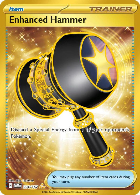 Pokemon Enhanced Hammer 224/167 Twilight Masquerade