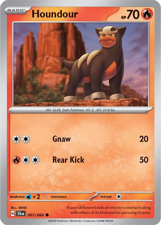 Pokemon Houndour 7/64 Shrouded Fable