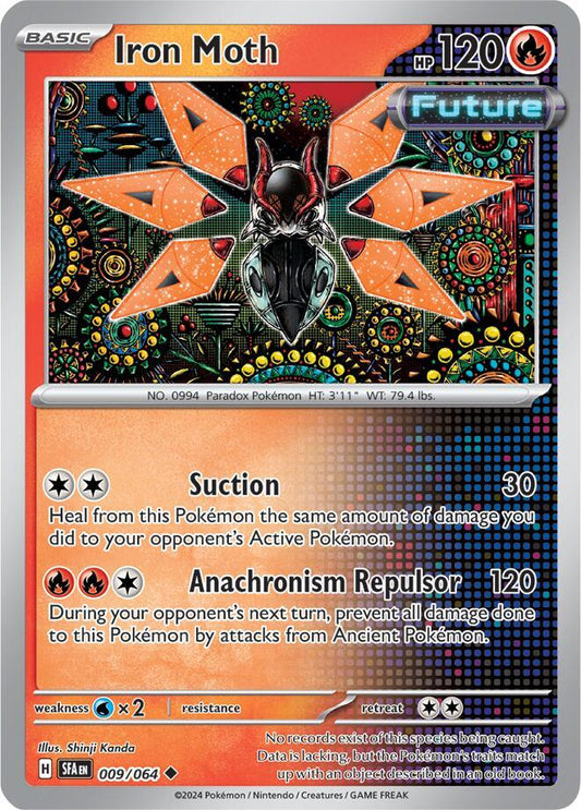 Pokemon Iron Moth 9/64 Shrouded Fable