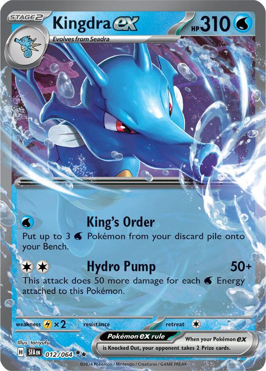 Pokemon Kingdra ex 12/64 Shrouded Fable