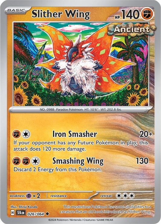 Pokemon Slither Wing 26/64 Shrouded Fable