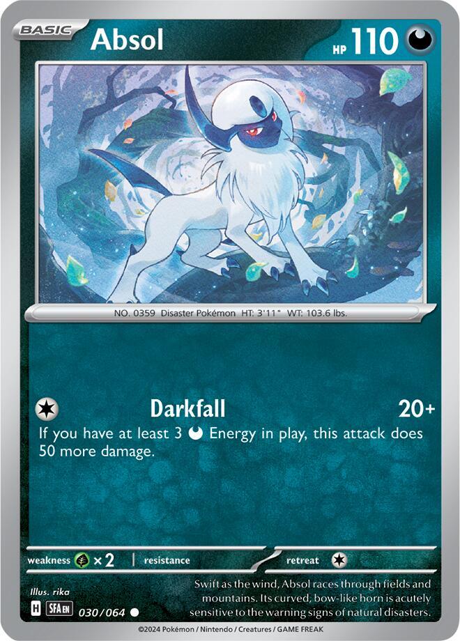 Pokemon Absol 30/64 Shrouded Fable