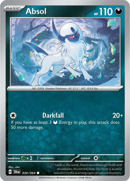 Pokemon Absol 30/64 Shrouded Fable
