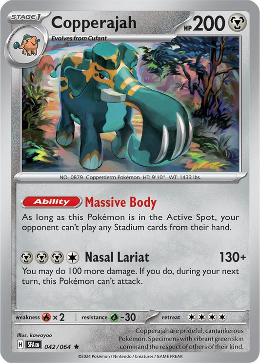 Pokemon Copperajah 42/64 Shrouded Fable