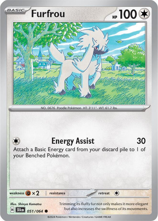 Pokemon Furfrou 51/64 Shrouded Fable