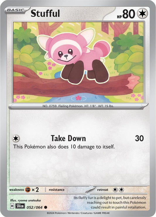 Pokemon Stufful 52/64 Shrouded Fable