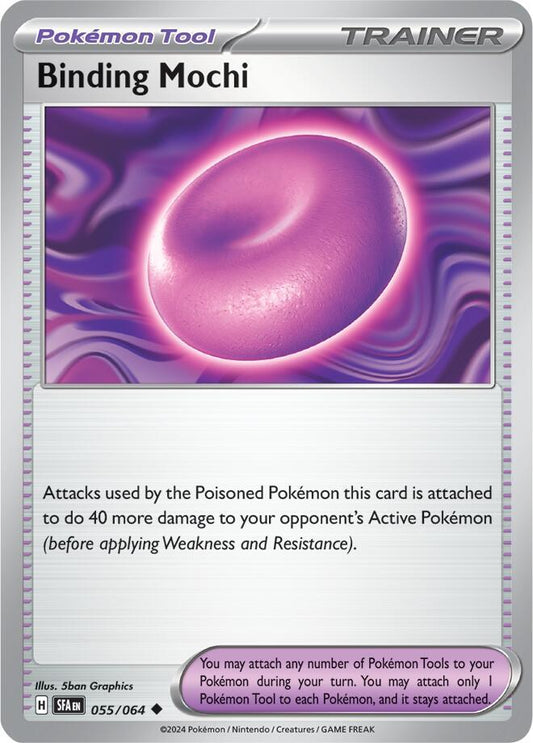 Pokemon Binding Mochi 55/64 Shrouded Fable